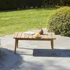 BOIS DESSUS BOIS DESSOUS ESTHER  Table basse de jardin en teck massif Berah Getah