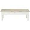 BOIS DESSUS BOIS DESSOUS LONDRES  Table basse en acajou et teck massif Berah Getah