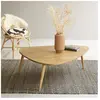 BOIS DESSUS BOIS DESSOUS ODDA  Table basse en mindi massif 120 cm Berah Getah