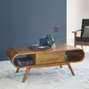BOIS DESSUS BOIS DESSOUS APOLLINE  Table basse en mindi massif 120 cm Berah Getah