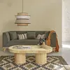 BOIS DESSUS BOIS DESSOUS ALMA  Table basse en canne de rotin ovale Berah Getah