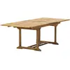 Berah Getah - Table de jardin en teck huilé massif extensible 8/10 places