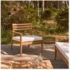 BOIS DESSUS BOIS DESSOUS BARI  Fauteuil de jardin en teck massif Berah Getah