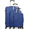 HERO- SET DE 3 ABS LAGOS 4 Roues - MARINE