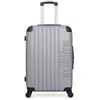 Valise - BLUESTAR - BUCAREST - 4 roues - 65 cm - Gris