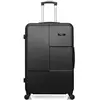 BLUESTAR - Valise Grand Format MIAMI 75 cm 4 Roues - noir