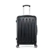 bluestar - valise weekend abs/pc tunis 4 roues 65 cm - noir