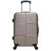 Hero - valise grand format abs coronado 75 cm 4 roues - rose dore