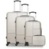 HERO - SET DE 4 ABS CORONADO-C 75 cm 4 Roues - BEIGE
