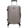 hero - valise cabine abs fogo 55 cm 4 roues - rose dore