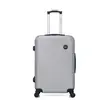 BLUESTAR - Valise Weekend ABS LONDON 4 Roues 65 cm - GRIS