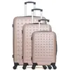 HERO - SET DE 3 ABS TAURUS 4 Roues - ROSE DORE