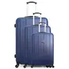 Hero - 3 Valises 4 roues Atlanta 49/59/71 cm bleu marine T.U