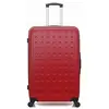 - valise grand format taurus 75 cm 4 roues - rouge