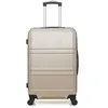 - valise weekend utah 65 cm 4 roues - beige