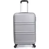 Hero - valise cabine abs utah 55 cm 4 roues - gris