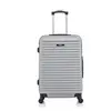 BLUESTAR - Valise Weekend ABS BRAZILIA 4 Roues 65 cm - GRIS