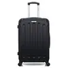 Valise - BLUESTAR - MADRID - Weekend - 4 roues - 65 cm - Noir