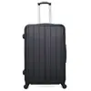 bluestar - valise grand format napoli 75 cm 4 roues - noir