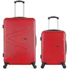Wave Paris - Lot de 2 Valises grand format et cabine Amazone bordeaux ...