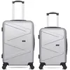 Wave Paris - Lot de 2 valises week-end et cabine Amazone gris OS