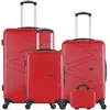 Wave Paris - Lot de 3 Valises grand format, weekend, cabine et Vanity ...