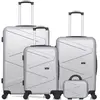 Wave Paris - Lot de 3 Valises grand format, weekend, cabine et Vanity ...