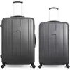 Hero - Lot de 2 Valises grand format et weekend Atlanta gris foncé OS