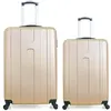 Hero - Lot de 2 Valises weekend et cabine Atlanta beiges OS