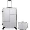 Hero - Lot Valise grand format et Vanity Coronado grises OS