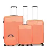 Set de 4 valises - WAVE PARIS - SELENGA-C - 4 roues - Corail