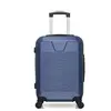 wave paris - valise cabine abs selenga 4 roues 55 cm - marine
