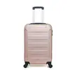 wave paris - valise weekend abs elbe-a 4 roues 60 cm - rose dore