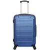 Valise Weekend ELBE-A 60 cm 4 Roues - bleu - WAVE PARIS 60x36x26cm