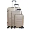 WAVE PARIS HERO - SET DE 3 ABS ELBE-A 70 cm 4 Roues - BEIGE