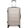 - valise grand format elbe-a 70 cm 4 roues - beige