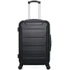 wave paris - valise weekend abs elbe-a 4 roues 60 cm - noir