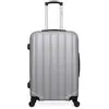 SWISS KOPPER HERO - Valise Weekend ABS HIMALAYA 65 cm 4 Roues - GRIS