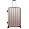 - valise grand format himalaya 75 cm 4 roues - rose dore
