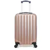 SWISS KOPPER HERO - Valise Cabine ABS HIMALAYA 55 cm 4 Roues - ROSE DORE