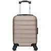 Hero - valise cabine xxs abs renoso 46 cm 4 roues - beige