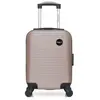 bluestar - valise cabine xxs london 46 cm 4 roues - rose dore