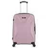 BLUESTAR - Valise Weekend ABS GARIBALDI 4 Roues 65 cm - ROSE DORE