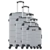 Bluestar - 4 Valises 4 roues Ottawa 75/65/55/46 cm grises T.U