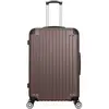 - valise grand format rigide 75cm tage - marron