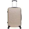 WAVE PARIS- Valise weekend ABS LENA 65 cm - BEIGE