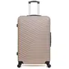 WAVE PARIS - valise grand format abs lena 75 cm - beige