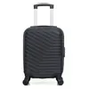 wave paris - valise cabine xxs lena 46 cm 4 roues - noir