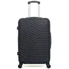 WAVE PARIS- Valise weekend ABS LENA 65 cm - NOIR