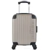 Bluestar - Valise Cabine XXS 4 roues simples Bucarest 46 cm beige T.U